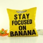 Preview: Kissenbezug Focus On Banana