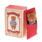 Preview: Mini Stofftier Bär in einer kleinen Box