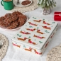 Preview: Keksdose square Sausage Dog festive