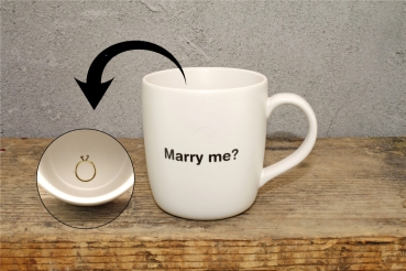 Kaffeebecher Marry me?