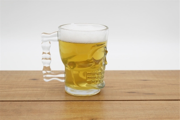 Totenkopf Bierglas