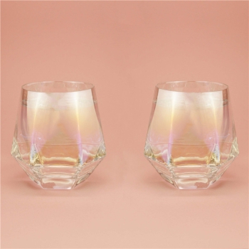 Diamant Whiskey Aperitif Glas 2er Set