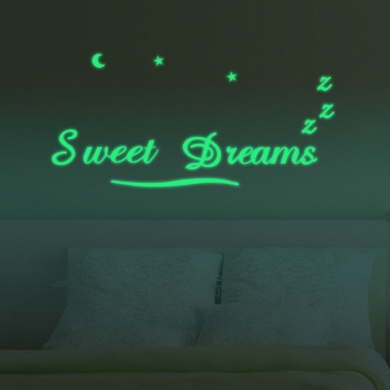 Sweet Dreams Aufkleber leuchtend