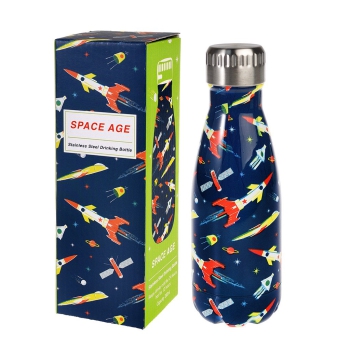 Edelstahl Isolierflasche Space Age