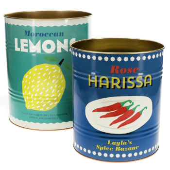 Aufbewahrung XXL Dosen-Set Lemons and Harissa