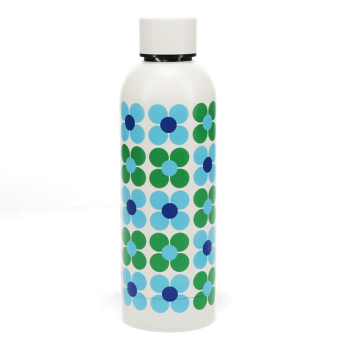 Isolierflasche Daisy Blau-Grün