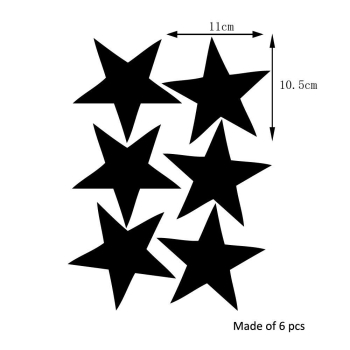 Aufkleber-Set Sterne XL