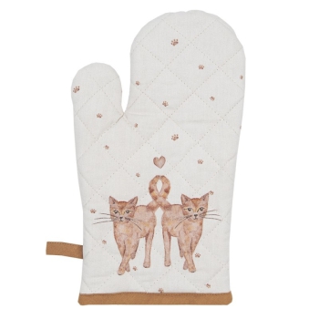 Ofenhandschuh Katzen in Love