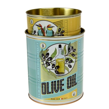 Aufbewahrung Dosen-Set Olive Oil