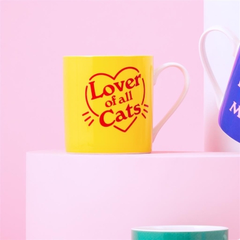 Keramik Becher Katzen Lover