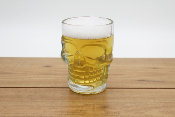 Totenkopf Bierglas