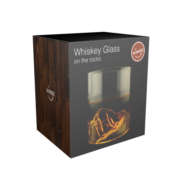 Whiskey on the rocks Glas