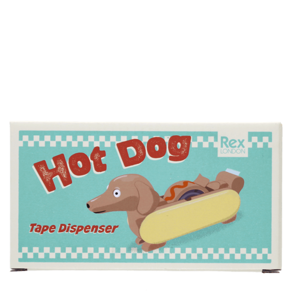 Klebebandspender Hot Dog