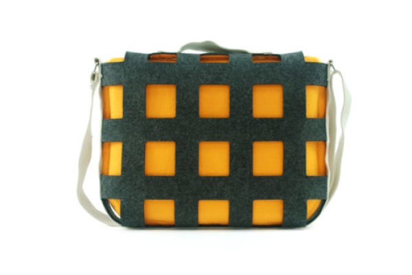 Messengertasche Orange