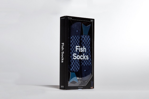 Fisch Socks Schwarz