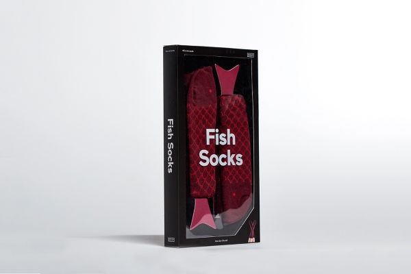 Fisch Socks Rot