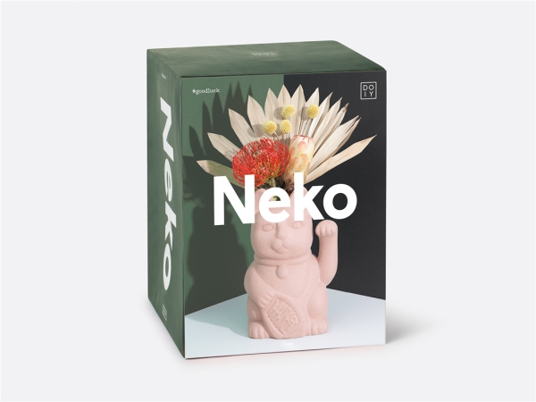 Neko Vase Apricot