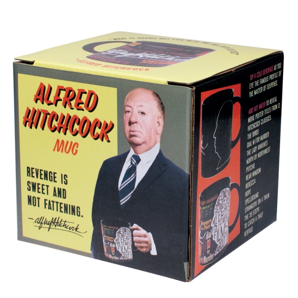 Alfred Hitchcock Becher Thermochromie Farbwechsel