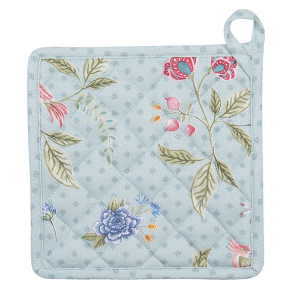 Topflappen Flowers Blue