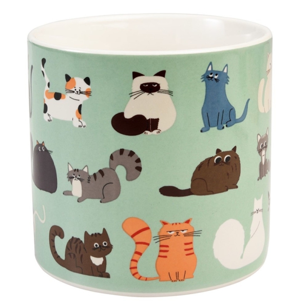 Becher Nine Lives - Katzen